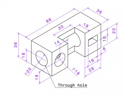 3D Solidwork part example 1