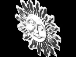 3d sun