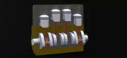 4 PISTON ENGINE