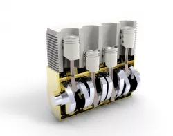 4 Stroke Engine Model