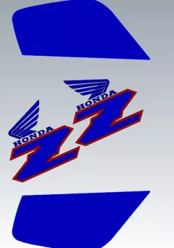 91 Z50R Decals