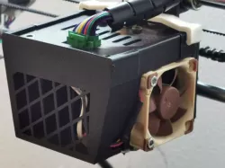 Anycubic i3 mega Hotend fan box (also Mega-S, Mega-X, Full Metal, BLTouch & E3DV6 versions)