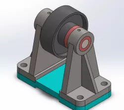 Assembly of Pulley