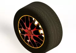 Audi Rim & Tyre Assembly