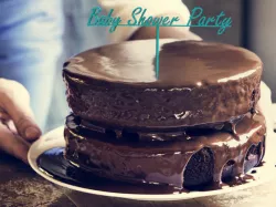 BabyShowerParty Cake Topper