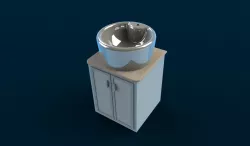 Bathroom Sink with Cabinet
