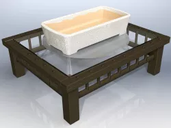 Bonsai (glass) Table