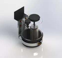 Bus Steering Fluid Reservoir