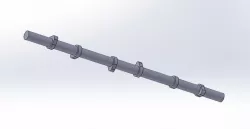 cam shaft for v engine