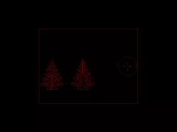 Christmas tree 2D