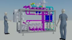 CIP System - 2 Pressure Lines