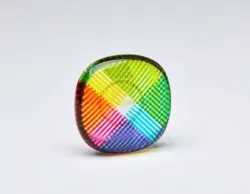 Clear with color Pebble