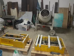 CNC Mill in reinforced concrete