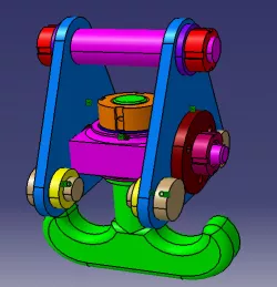 Crane Hook catia model