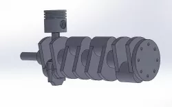 crank connecting rod mechanism
