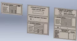 CSC CONTAINER DATA PLATES