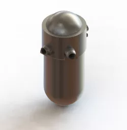Double-loop cylindrical Reactor Pressure Vessel (RPV)