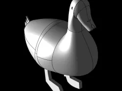 duck 3d model
