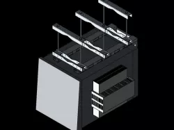 Enclosure for engineering equipment