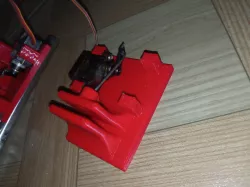 Fixed wing payload release/drop mechanism (simplified)