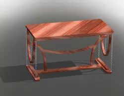 `Floating' Tensegrity Table