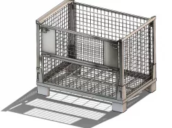 FOLDABLE MESH BOX PALLET