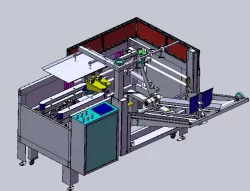 Full automatic box opening machine