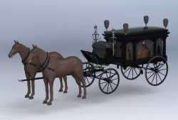 HEARSE - 1900 SAYERS & SCOVILL - BODY