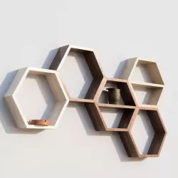 Hexagon shelf