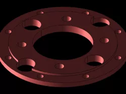 Jaguar XJS Inboard Adapter For Vented Disc