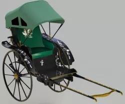 JAPANESE STYLE RICKSHAW