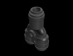 JOHN GUEST Y SPLITTER 6MM EQUAL PRESS FIT
