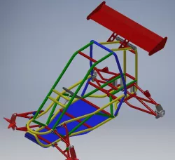 kart cross chassi