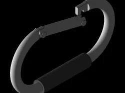 key chain lock assembly
