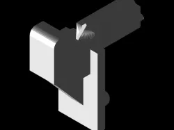 Kitchen Drawer Slide Bracket Peg Brace