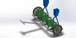 Mahangu seed sowing machine