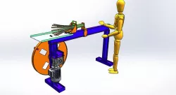 Mesin Pembelah Bambu Otomatis | Automatic Bamboo Splitting Machine