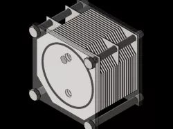 Mini drycell HHO generator