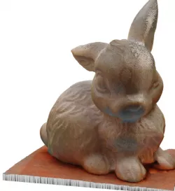 Modello 3D: coniglio