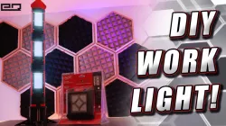 Modular LED Work Light System For Milwaukee M12 Battery