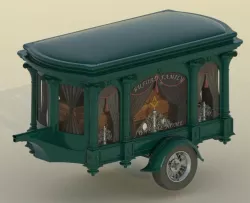 Motorcycle Trailer Hearse