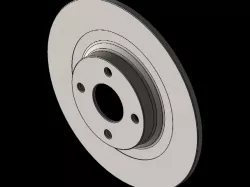 ND Mazda Miata Rear Brake Rotor