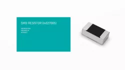 New version high precision 0402(1005) series chip resistor 3D model.