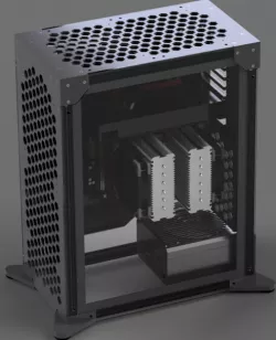 Open Frame ATX Mid Tower