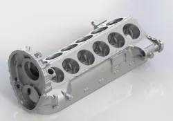 Packard V-1650-7 Merlin Upper Crankcase Casting