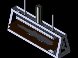 Packing die cut fold jig