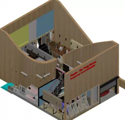 Penda Yin Yang House_Indoor