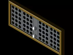 Ping Pong Clock Assembly