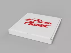 Pizza Planet Box / Caja de Pizza Planeta
