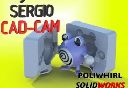 Poliwhil mold - Sérgio  CAD CAM